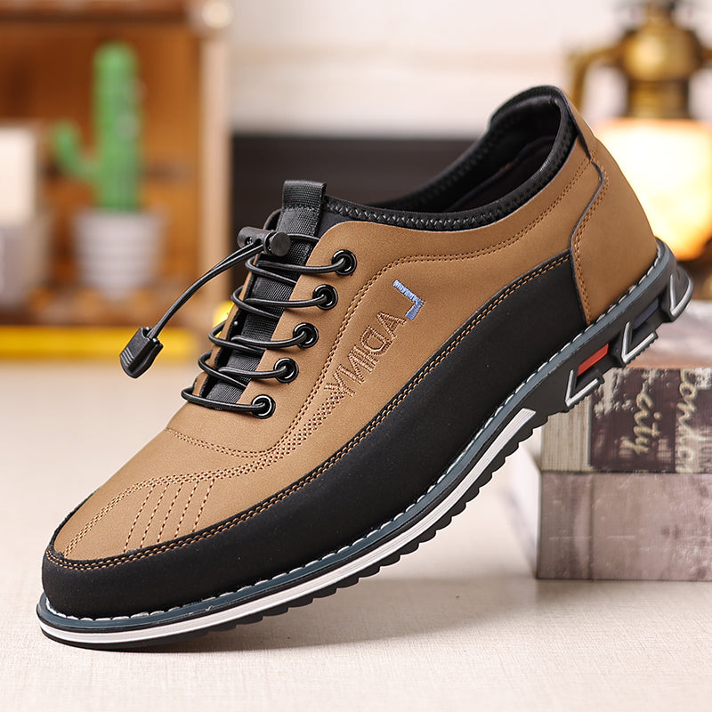 Men's Fashion Calfskin Leather Shoes