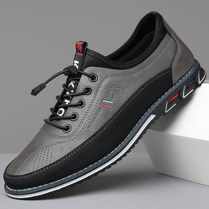 Men's Fashion Calfskin Leather Shoes
