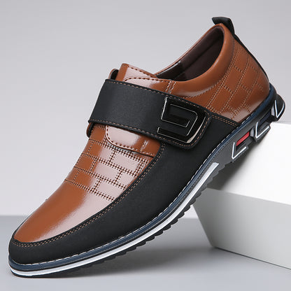 Fashion casual velcro men's casual shoes