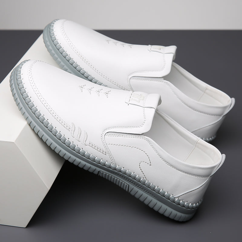 Non-slip cowhide sole casual shoes