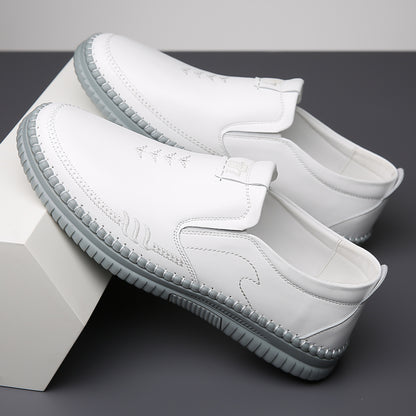Non-slip cowhide sole casual shoes