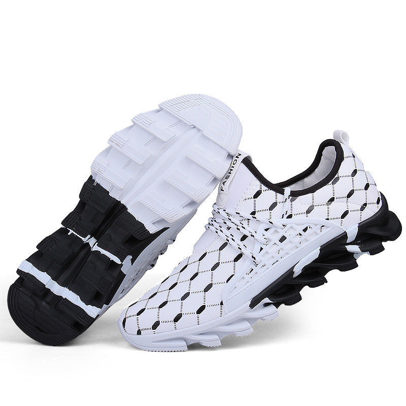 Men's Comfortable Arch Support Walking Shoe Blade Cushioned Sneakers