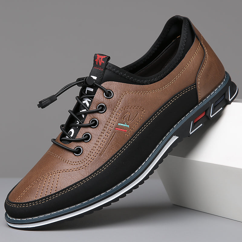 Men's Fashion Calfskin Leather Shoes