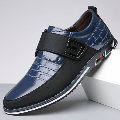 Fashion casual velcro men's casual shoes