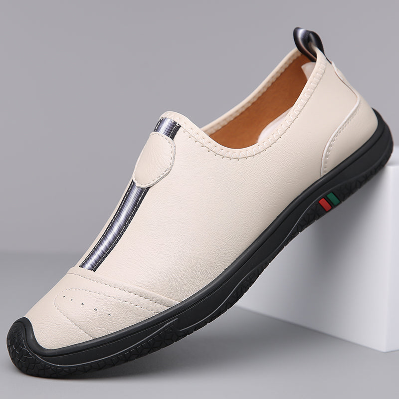 Daily casual leather shoes