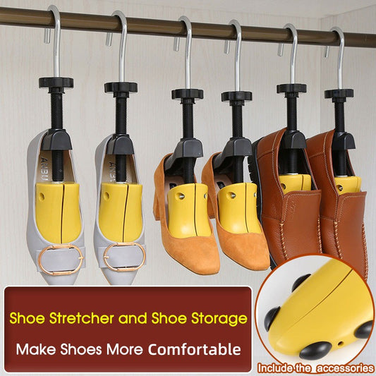 Stretcher Shoe Trees, Adjustable Length & Width for Men