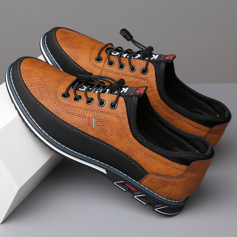 Men's Fashion Calfskin Leather Shoes