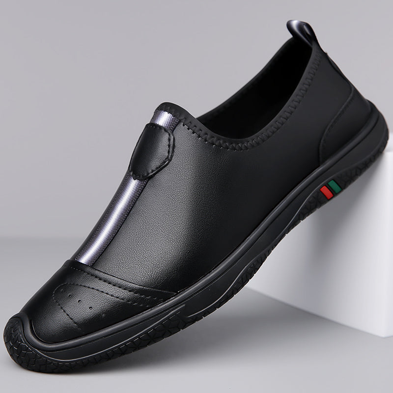 Daily casual leather shoes