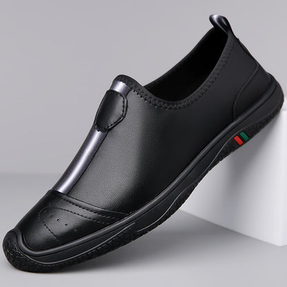 Daily casual leather shoes