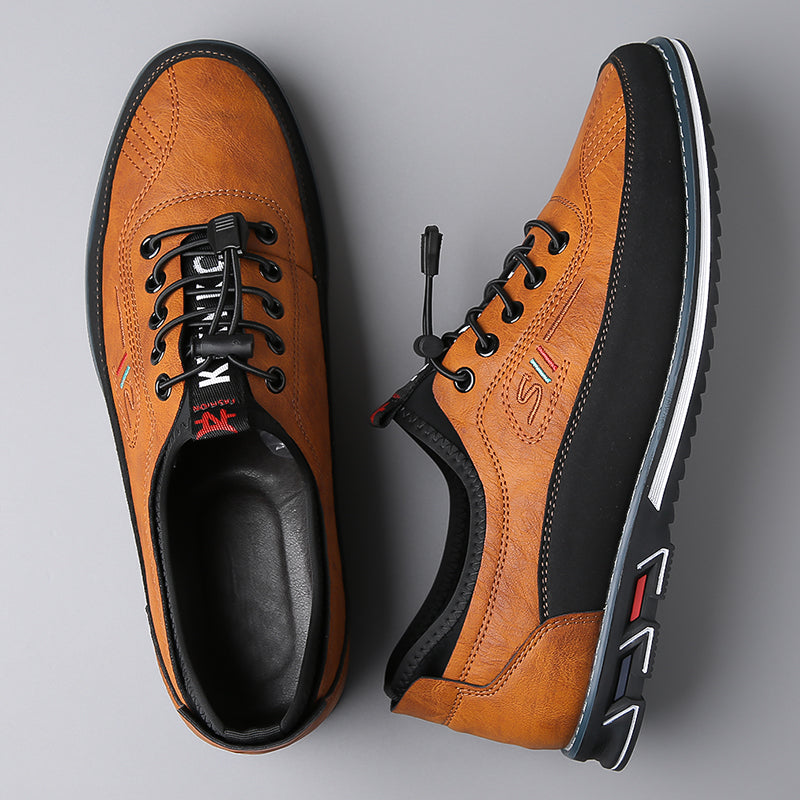 Men's Fashion Calfskin Leather Shoes