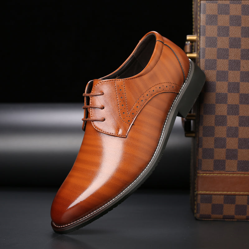 Fashionable plus size men's shoes