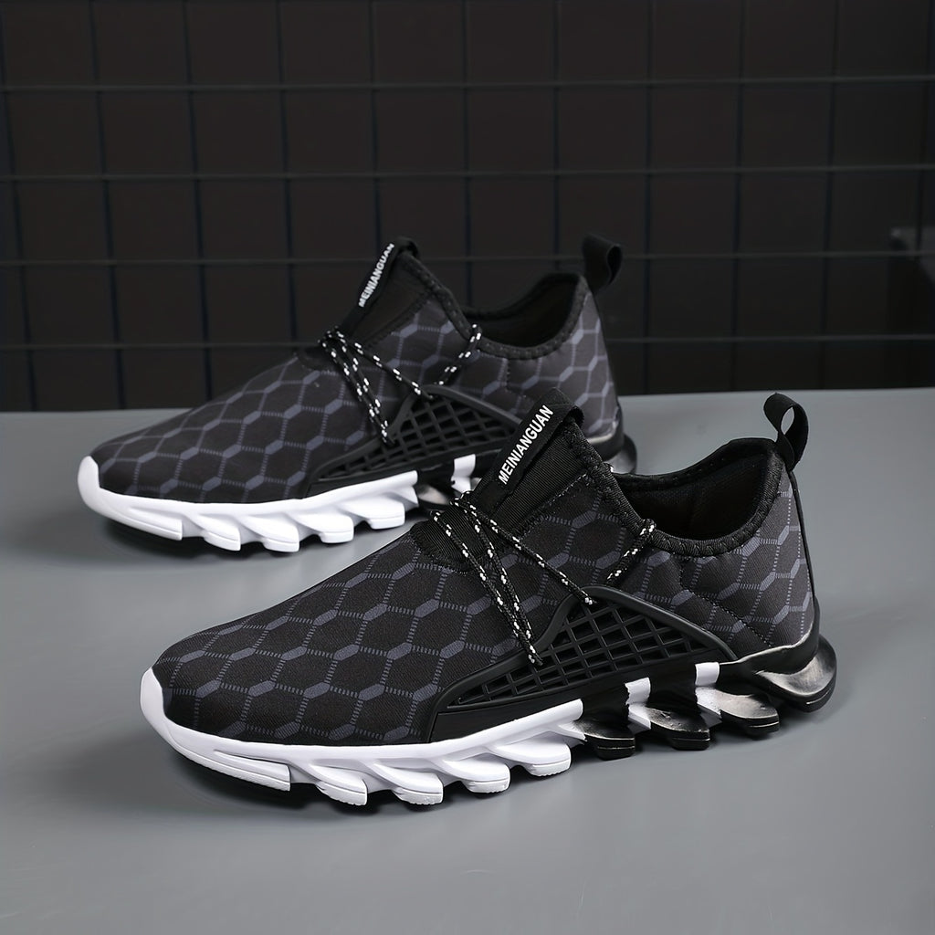 Men's Comfortable Arch Support Walking Shoe Blade Cushioned Sneakers