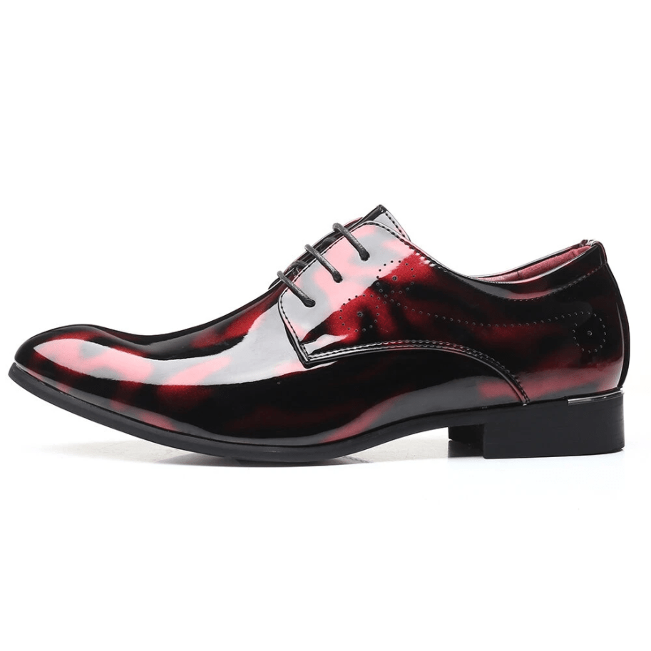 Mens Stylish Comfortable Non Slip Leather Oxfords Dress Shoes