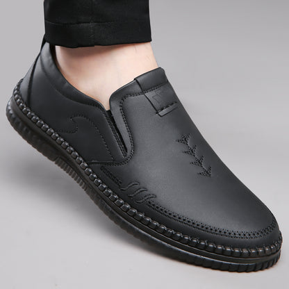Non-slip cowhide sole casual shoes