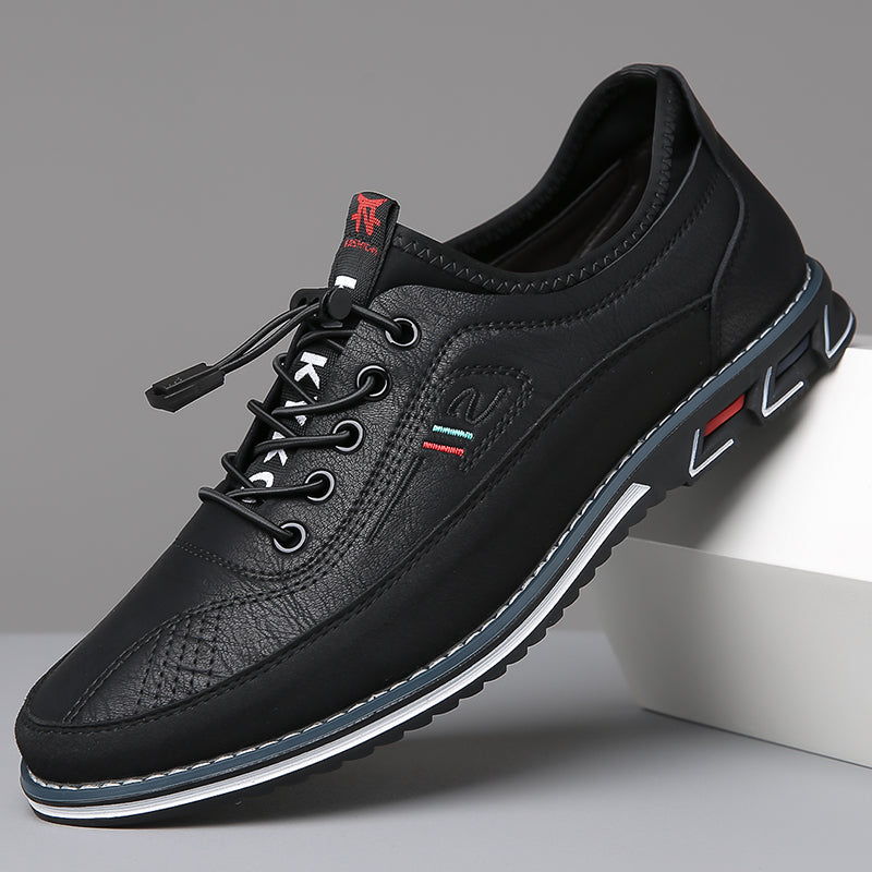 Men's Fashion Calfskin Leather Shoes