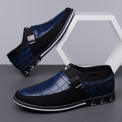 men's casual leather shoes