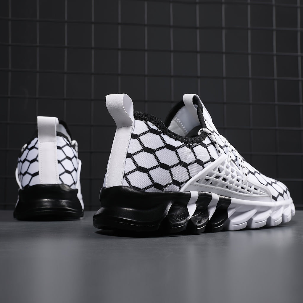 Men's Comfortable Arch Support Walking Shoe Blade Cushioned Sneakers