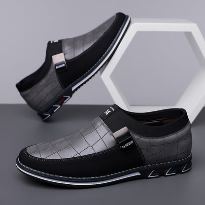 men's casual leather shoes