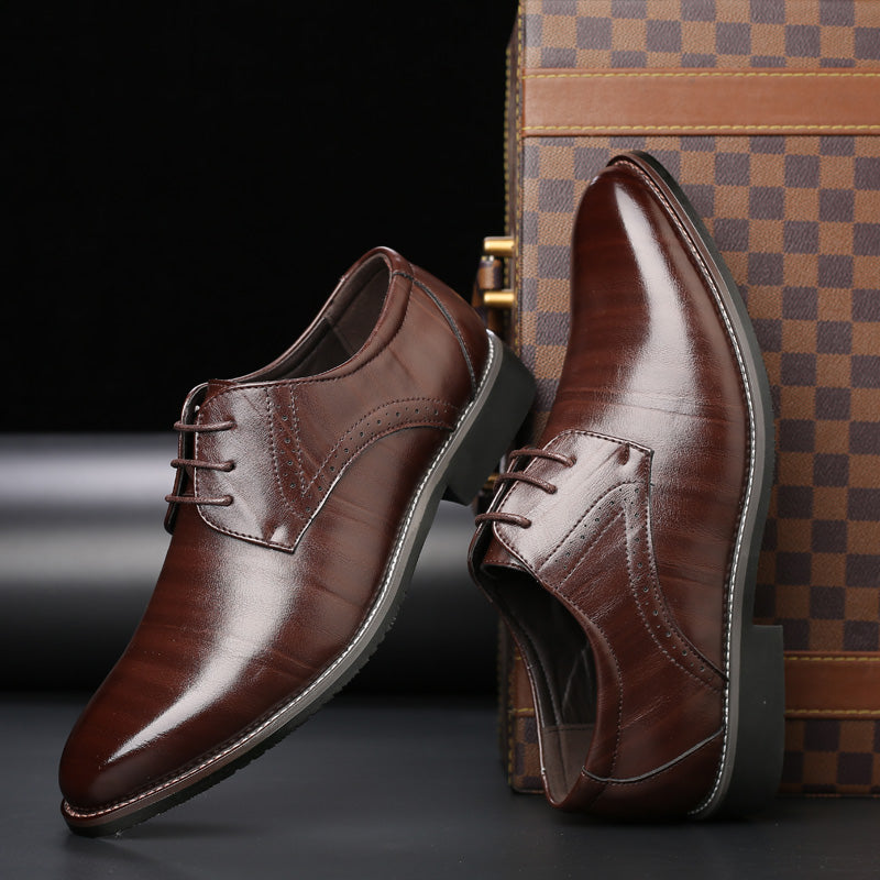 Fashionable plus size men's shoes