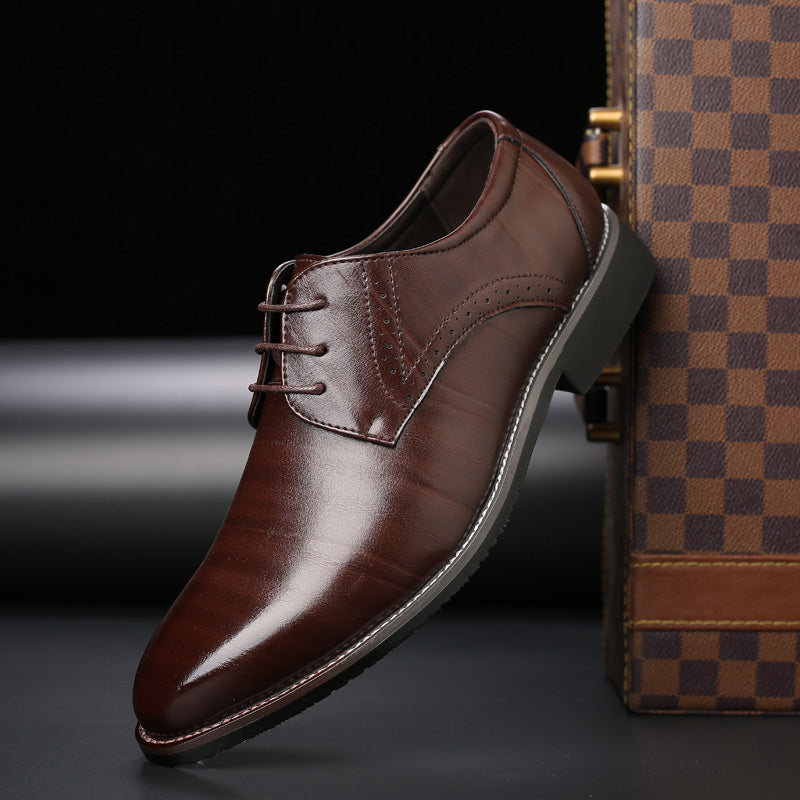 Fashionable plus size men's shoes