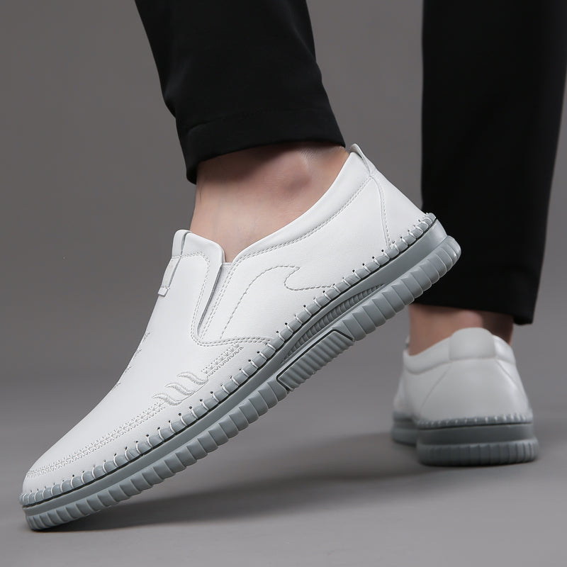Non-slip cowhide sole casual shoes