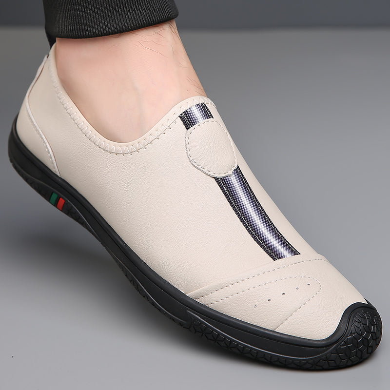 Daily casual leather shoes