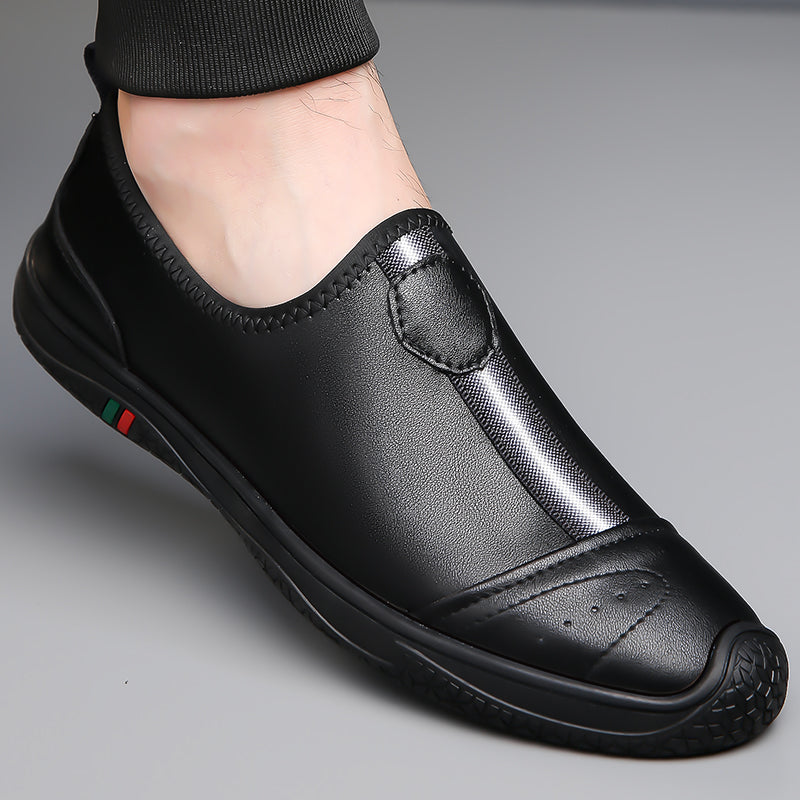 Daily casual leather shoes