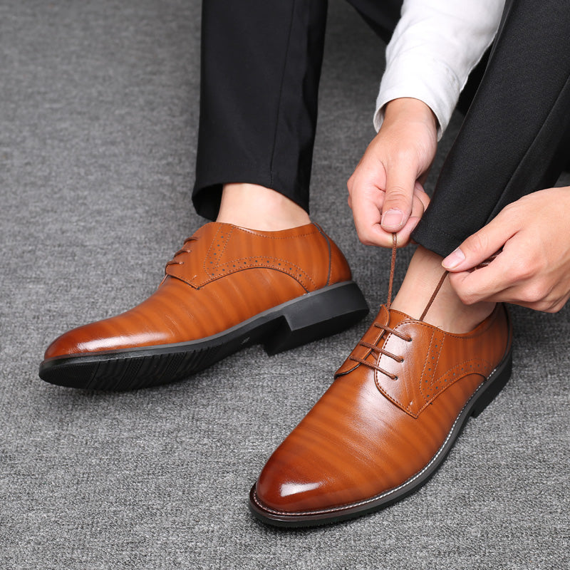 Fashionable plus size men's shoes