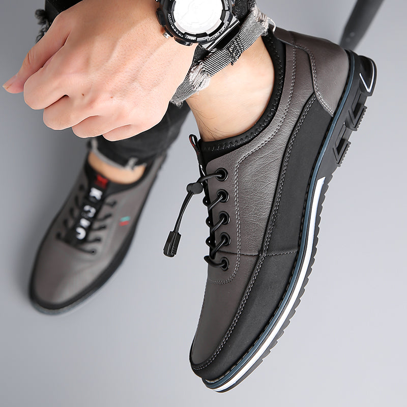 Men's Fashion Calfskin Leather Shoes