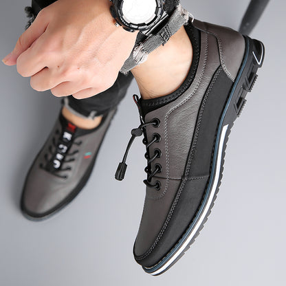 Men's Fashion Calfskin Leather Shoes
