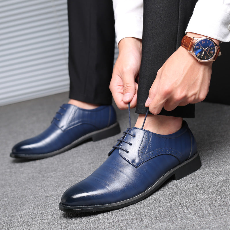 Fashionable plus size men's shoes