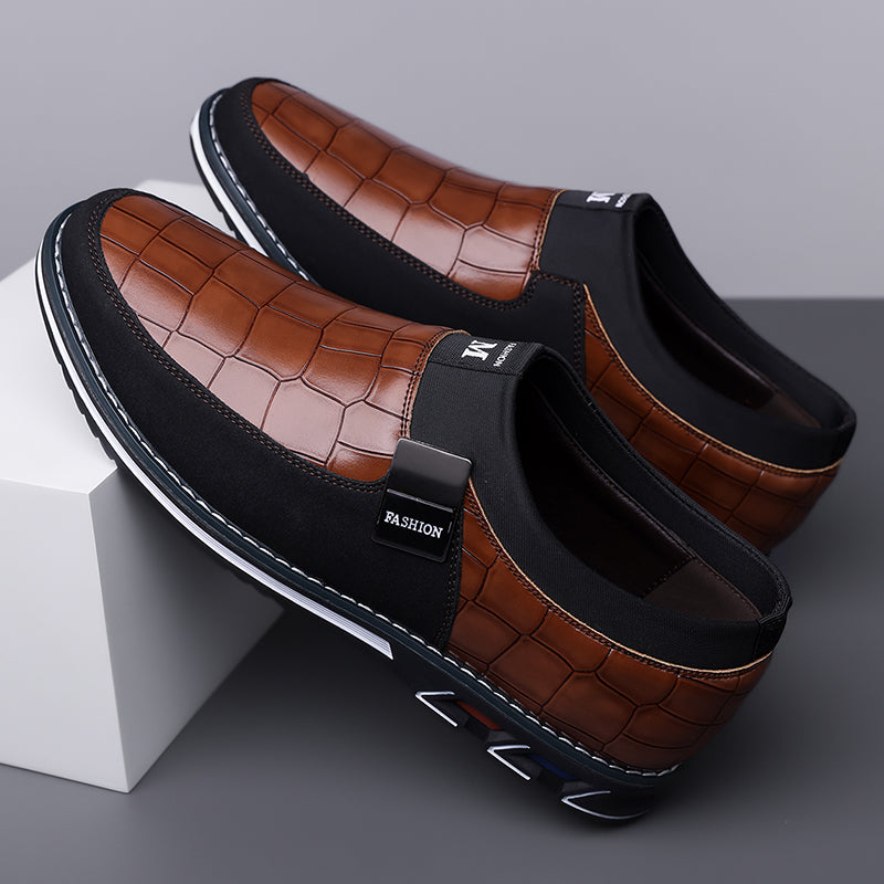 men's casual leather shoes