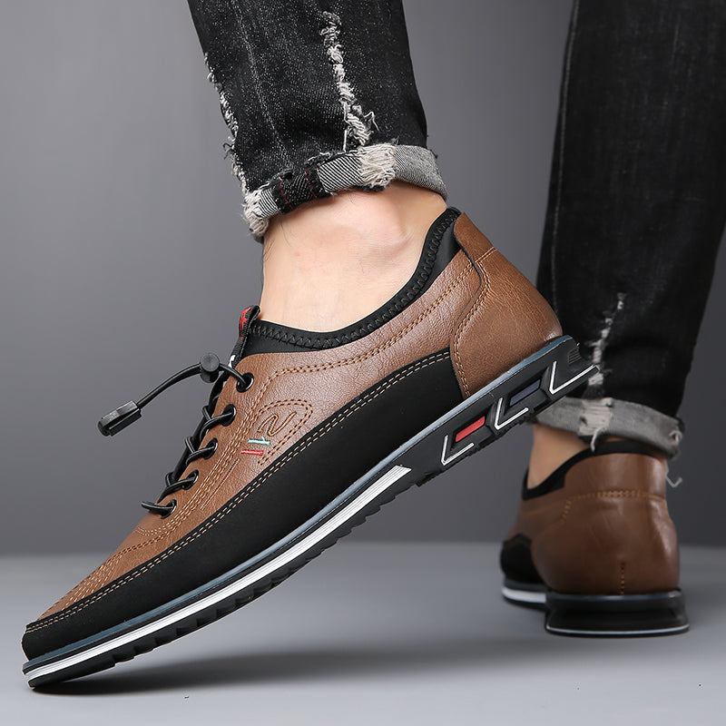 Men's Fashion Calfskin Leather Shoes