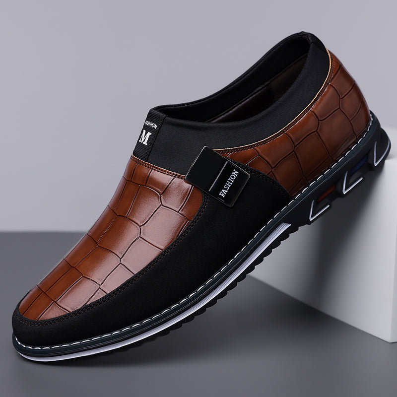 men's casual leather shoes