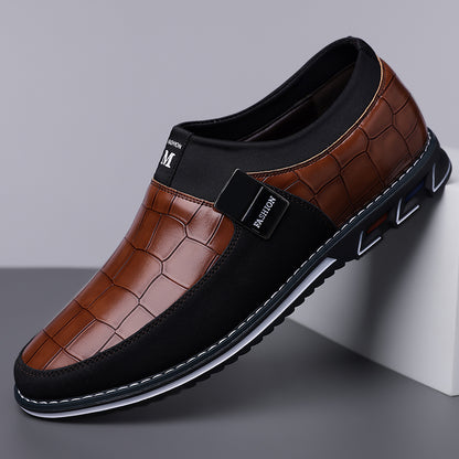 men's casual leather shoes