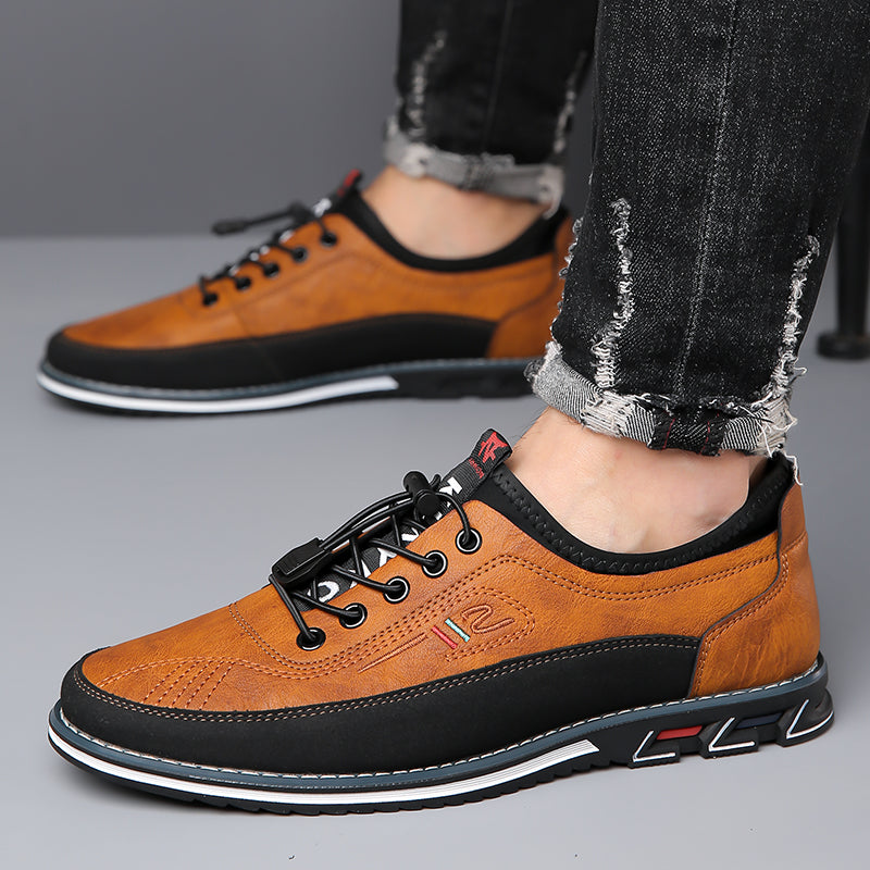 Men's Fashion Calfskin Leather Shoes