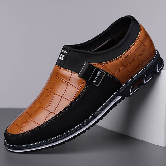 men's casual leather shoes