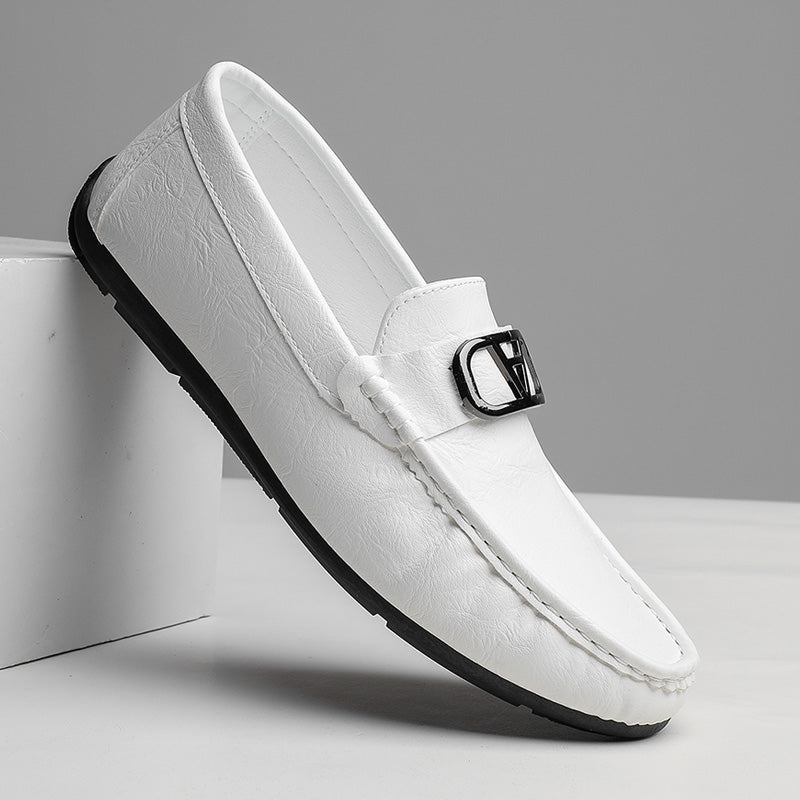 New Men's Casual Leather Shoes