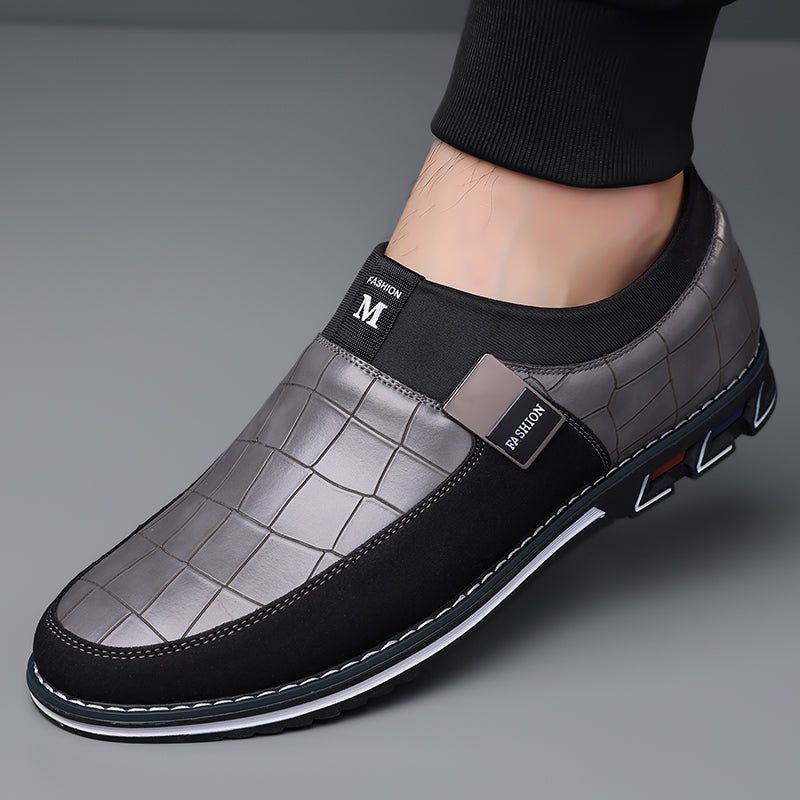 men's casual leather shoes