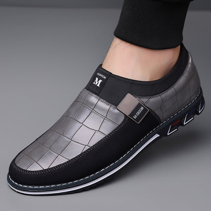 men's casual leather shoes