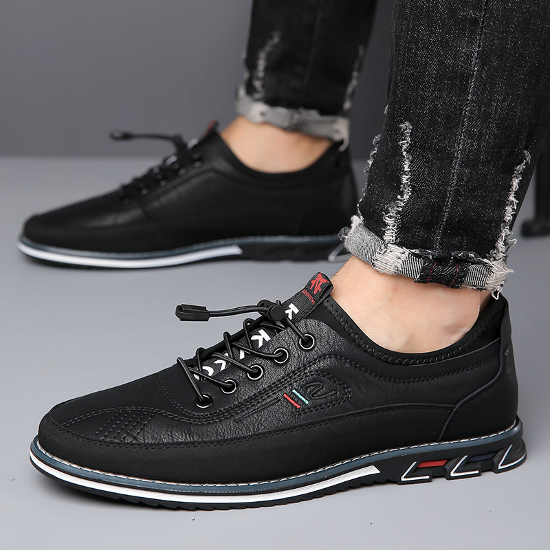 Men's Fashion Calfskin Leather Shoes