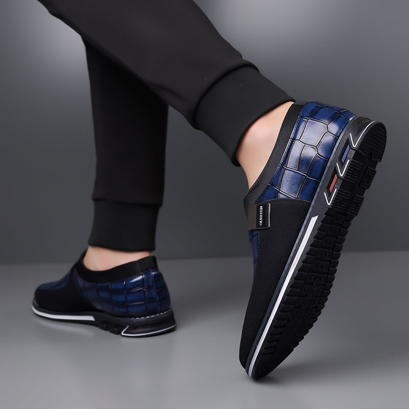 men's casual leather shoes