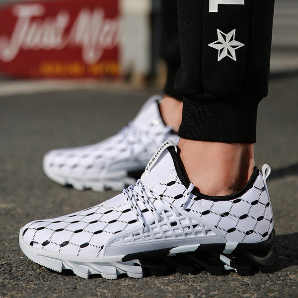 Men's Comfortable Arch Support Walking Shoe Blade Cushioned Sneakers