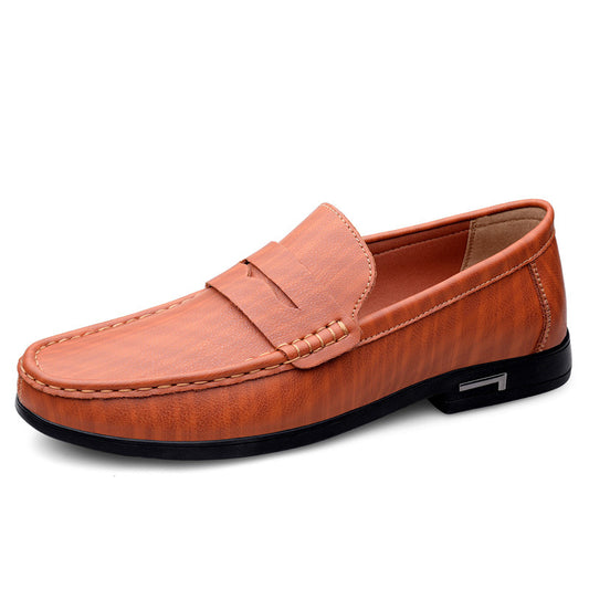 Men's Microfiber Leather Casual Shoes