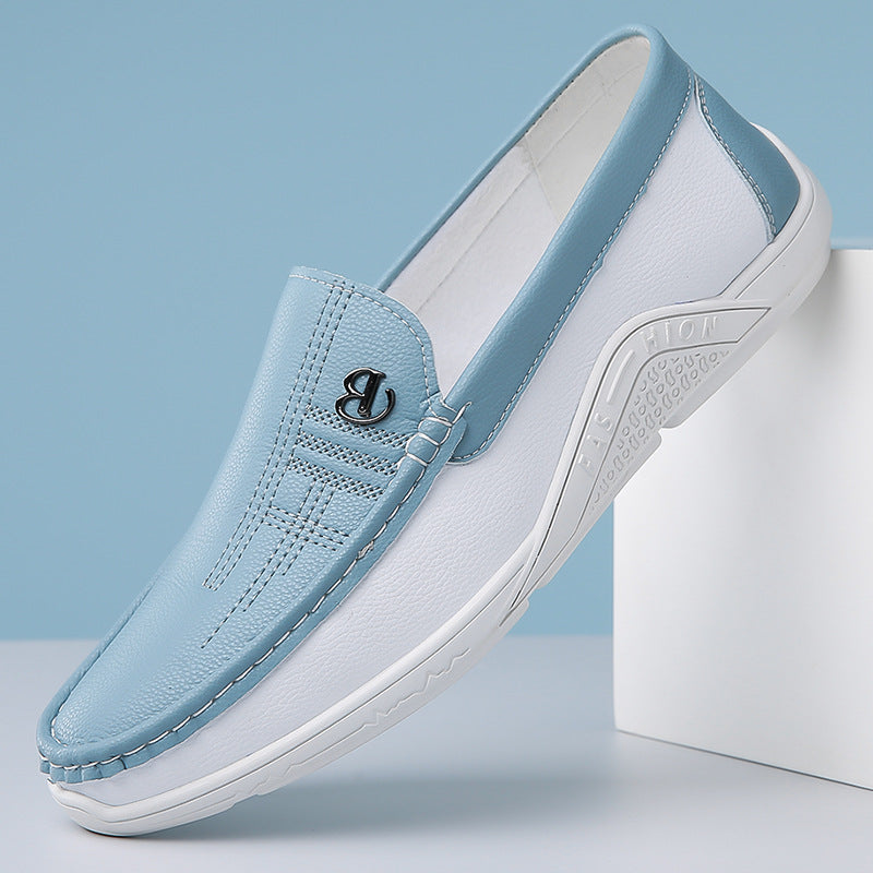 Men's business casual leather shoes