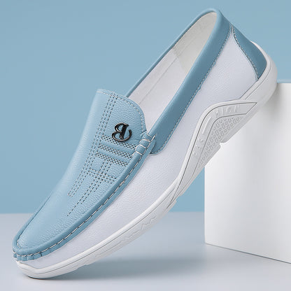 Men's business casual leather shoes