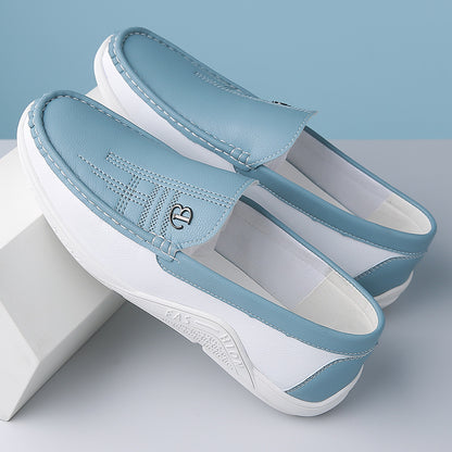 Men's business casual leather shoes