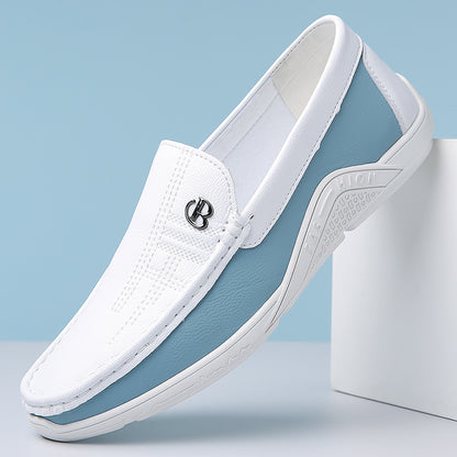 Men's business casual leather shoes