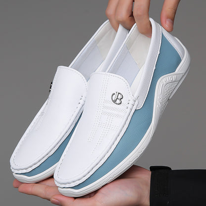 Men's business casual leather shoes