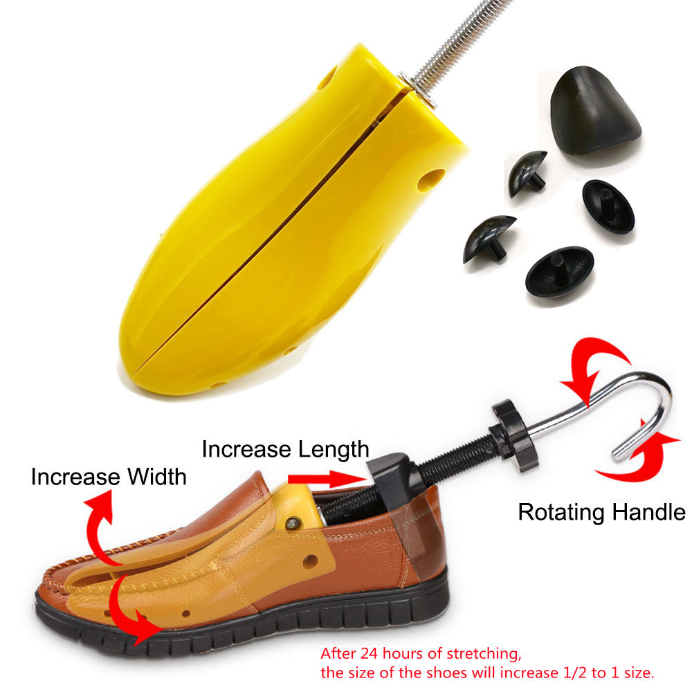 Stretcher Shoe Trees, Adjustable Length & Width for Men